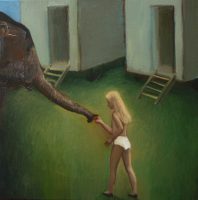 Katarzyna Karpowicz: Dziewczynka i słoń