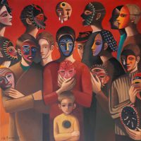 Katarzyna Karpowicz: Man And Masks II